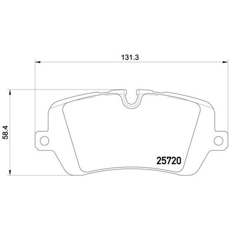 Pagid Brakes Disc Brake Pad, 355020361 355020361